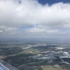 Flugwegposition um 11:20:53: Aufgenommen in der Nähe von Biberach, Deutschland in 1362 Meter